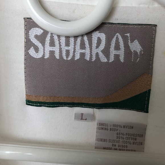 Vintage Embroidered Sahara Wind Breaker Jacket - Picture 3 of 4